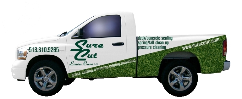 Sure Cut Lawn Care Truck